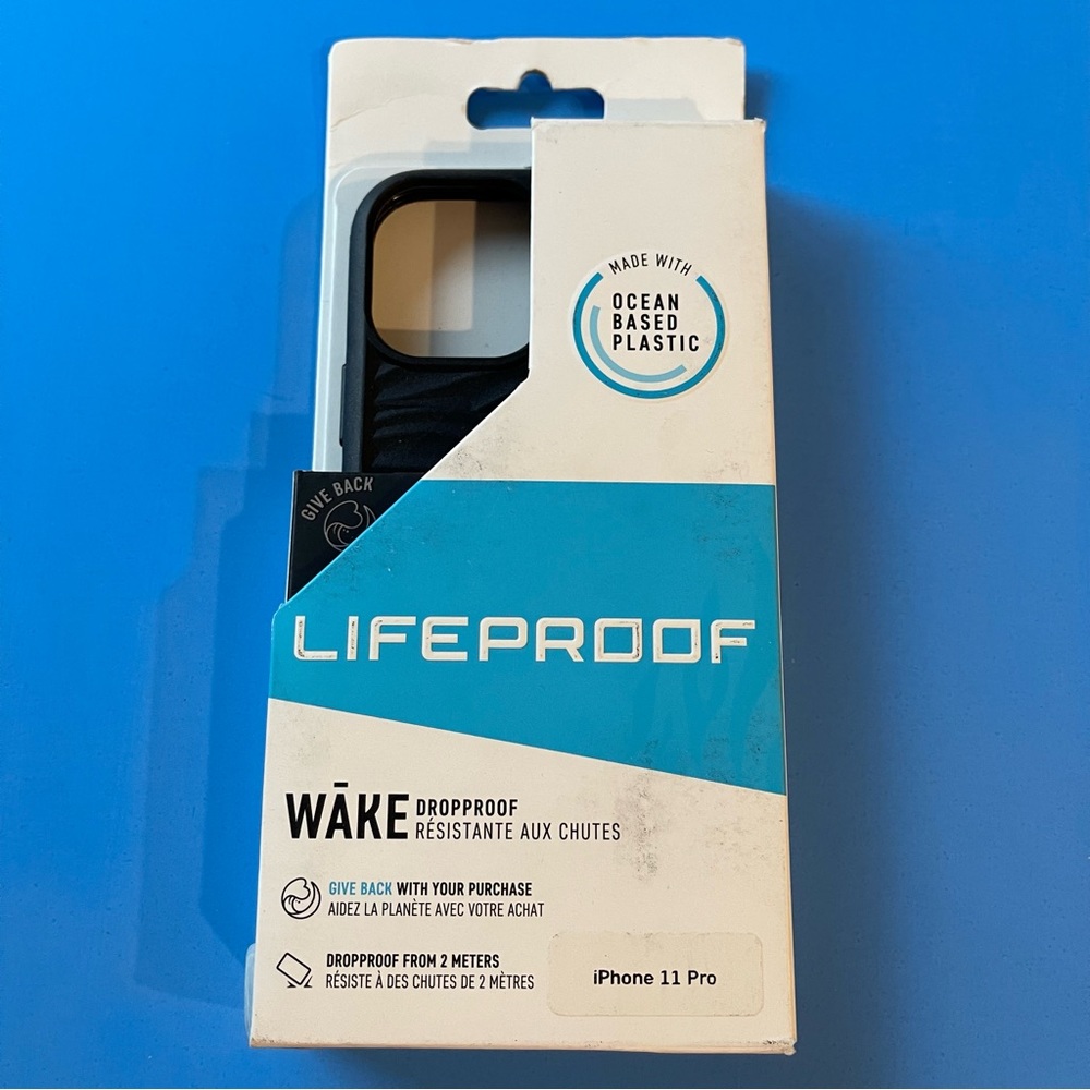iPhone 11 Pro - LifeProof WĀKE Case (BLACK)